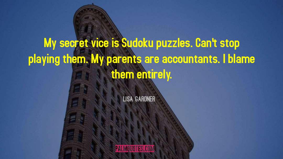 Accountants quotes by Lisa Gardner