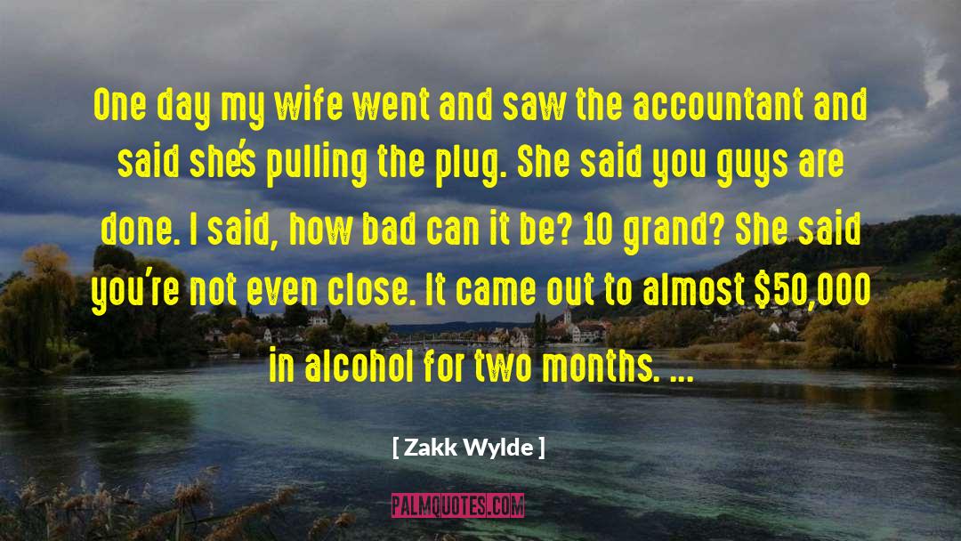 Accountants quotes by Zakk Wylde