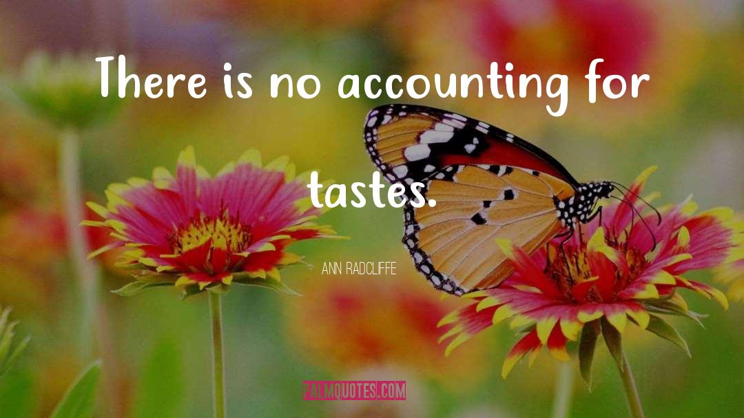 Accounting quotes by Ann Radcliffe