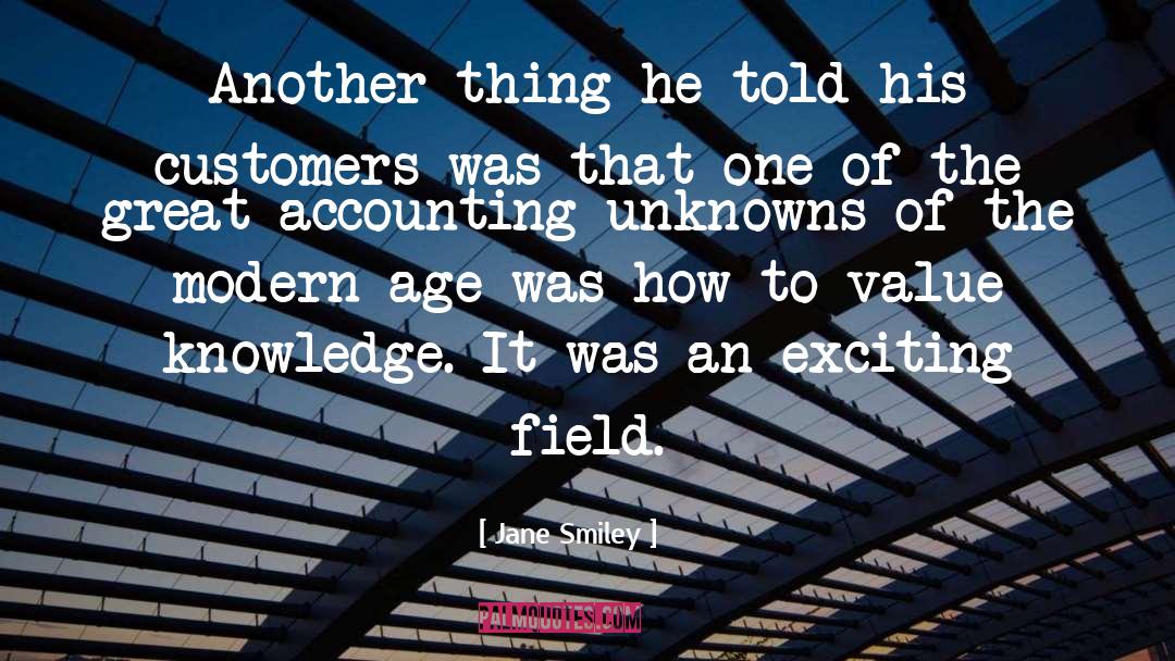 Accounting quotes by Jane Smiley