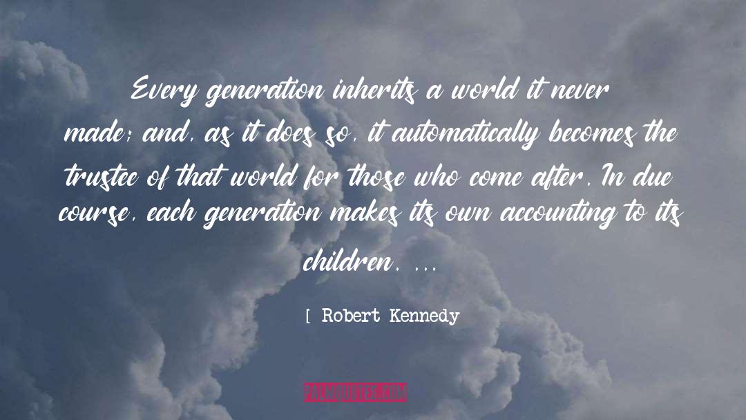 Accounting quotes by Robert Kennedy