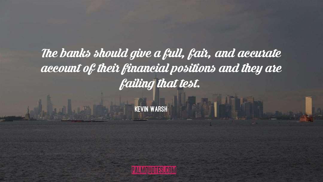 Accounts quotes by Kevin Warsh