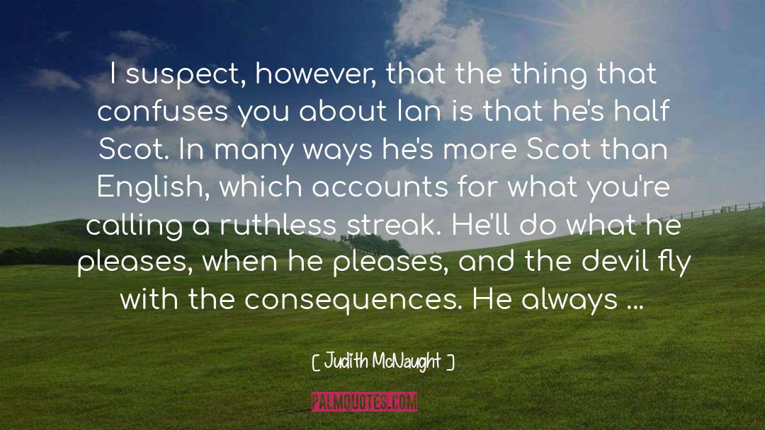 Accounts quotes by Judith McNaught