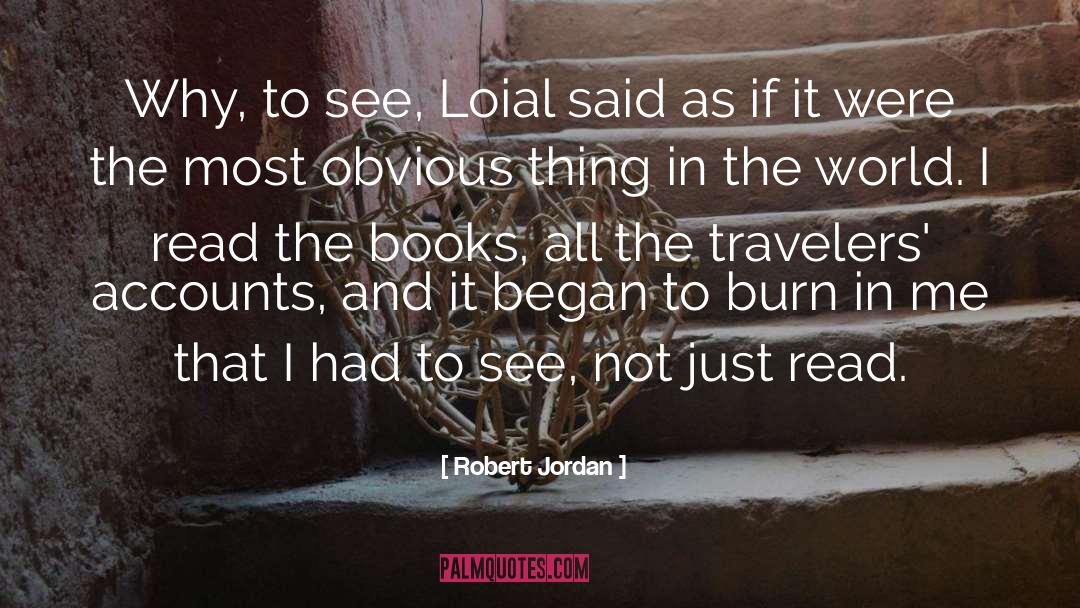 Accounts quotes by Robert Jordan