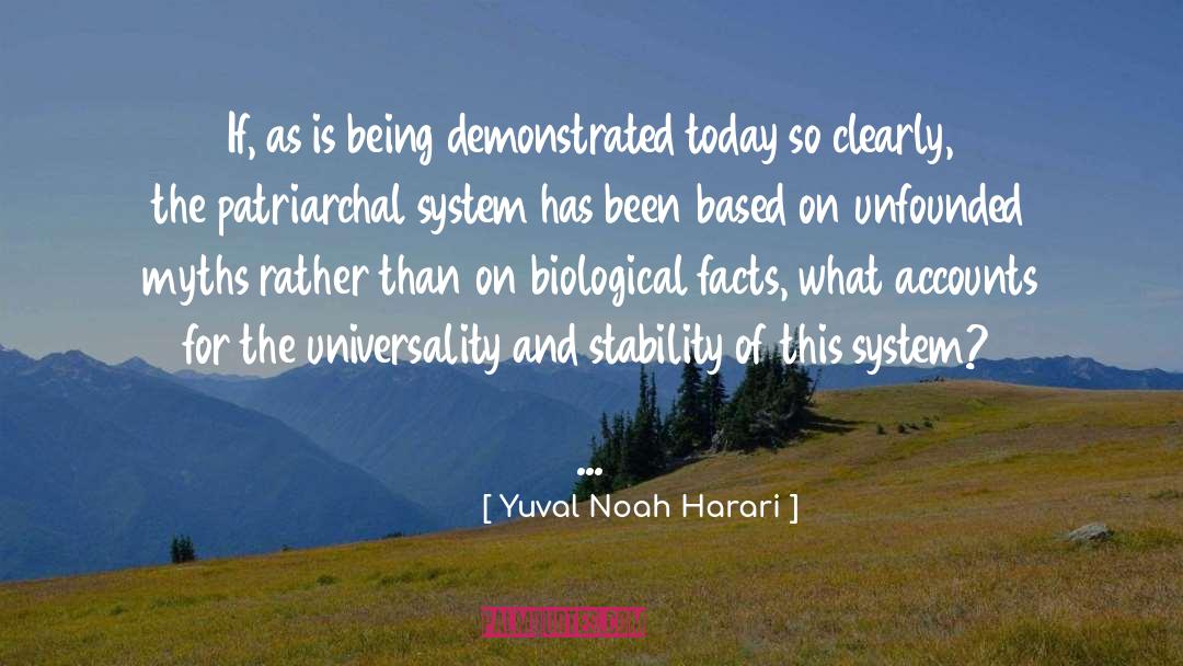 Accounts quotes by Yuval Noah Harari