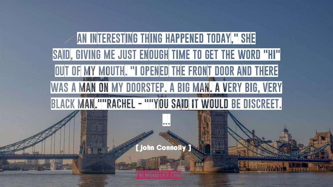 Accouterments What Do That Word quotes by John Connolly