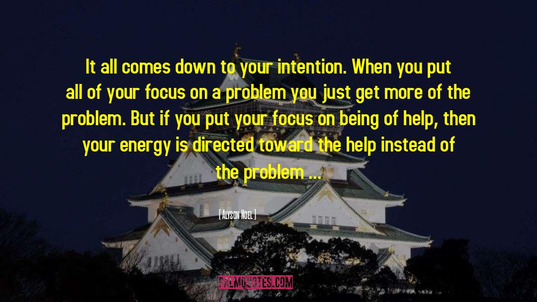 Accumulate Energy quotes by Alyson Noel
