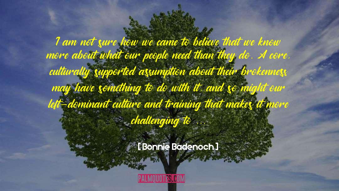 Accumulate Experience quotes by Bonnie Badenoch