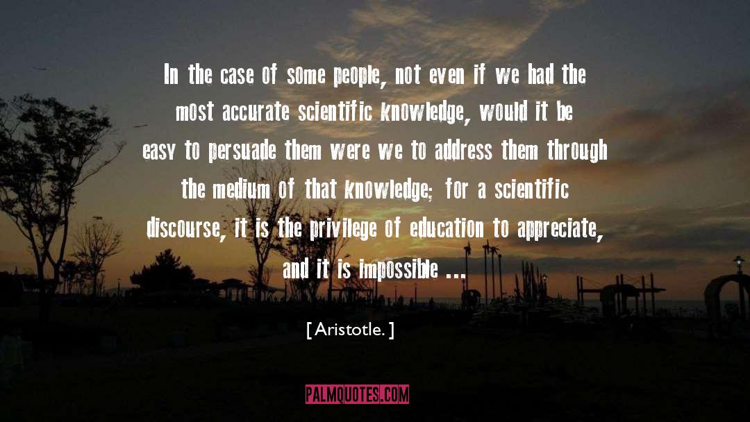 Accumulated Knowledge quotes by Aristotle.