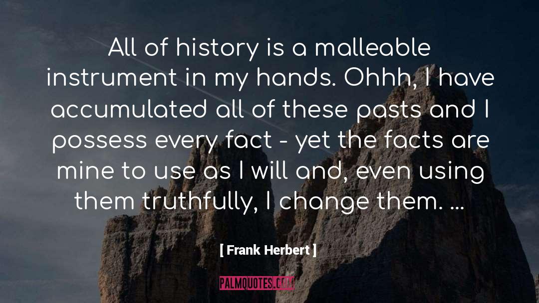 Accumulated quotes by Frank Herbert