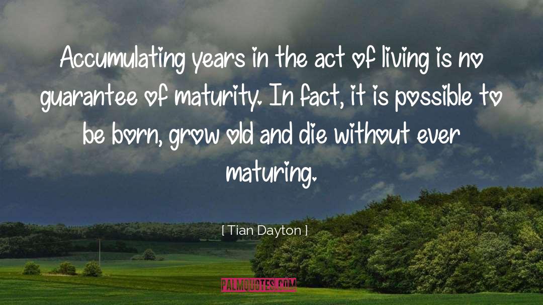 Accumulating quotes by Tian Dayton