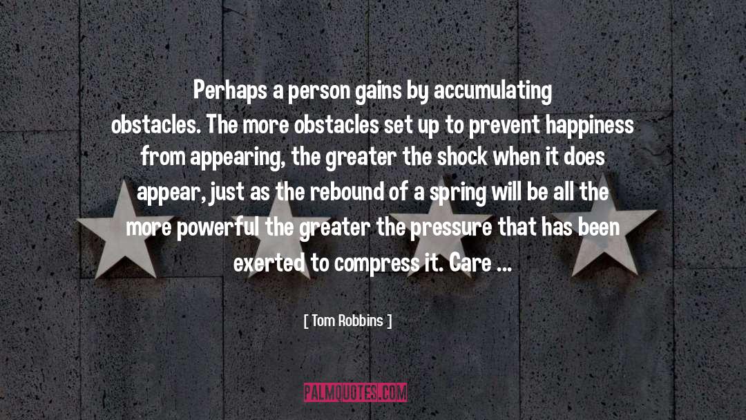 Accumulating quotes by Tom Robbins