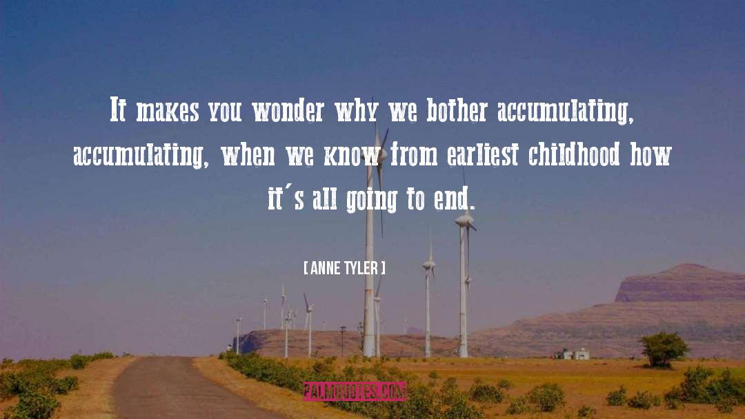 Accumulating quotes by Anne Tyler
