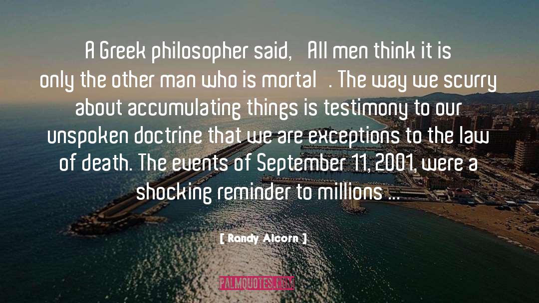 Accumulating quotes by Randy Alcorn