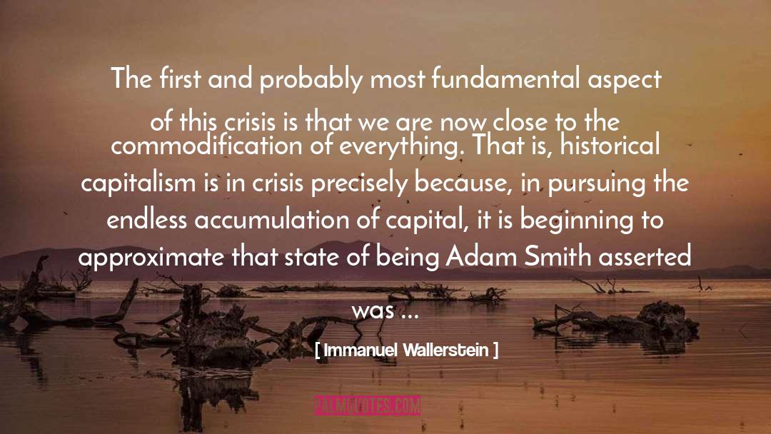 Accumulation quotes by Immanuel Wallerstein