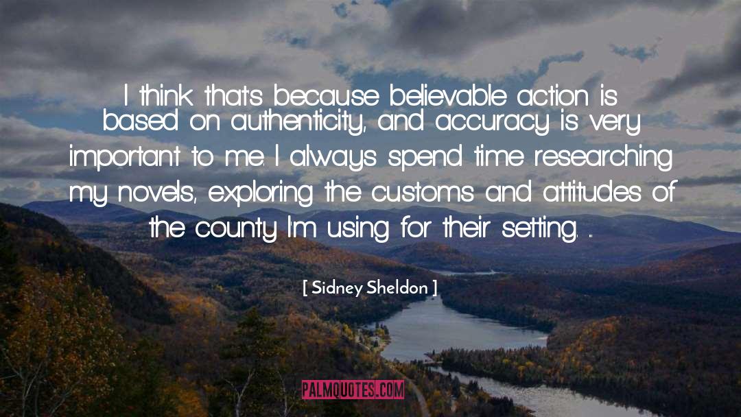 Accuracy quotes by Sidney Sheldon