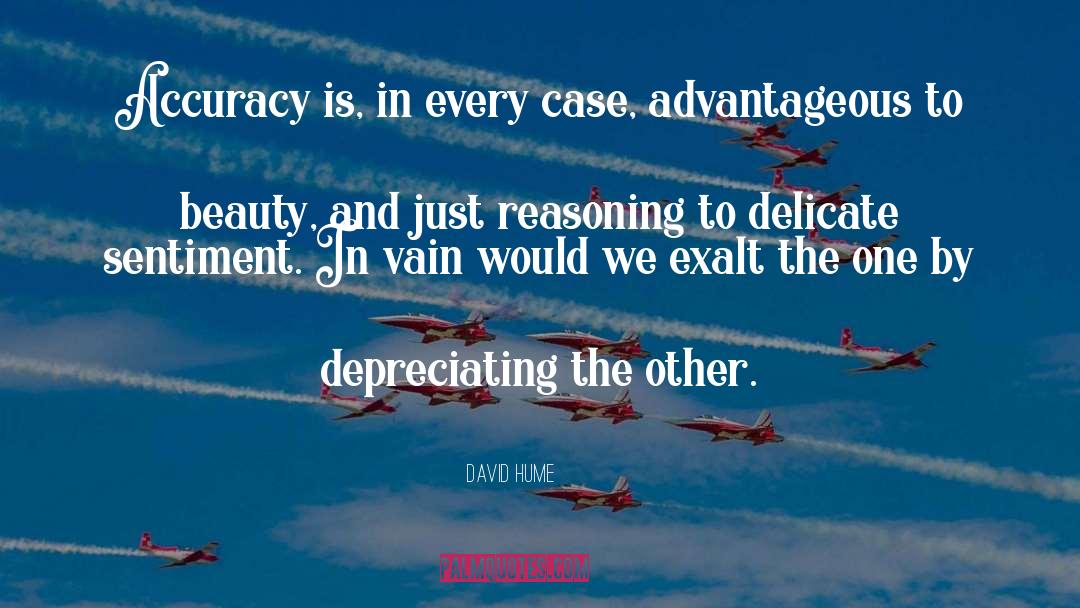 Accuracy quotes by David Hume