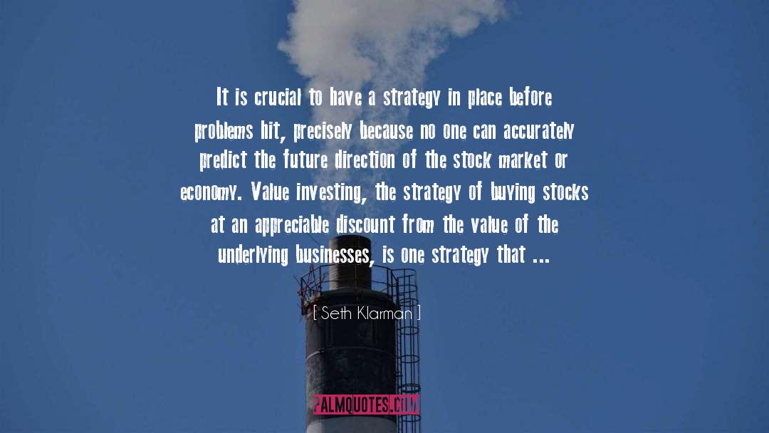 Accurately quotes by Seth Klarman