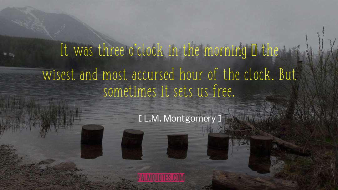 Accursed quotes by L.M. Montgomery