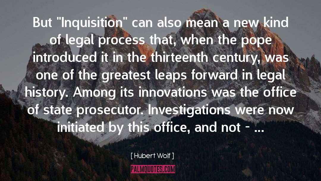 Accusation quotes by Hubert Wolf