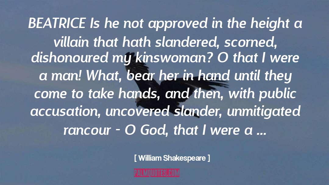 Accusation quotes by William Shakespeare