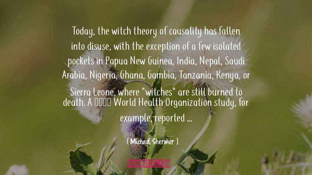 Accused quotes by Michael Shermer