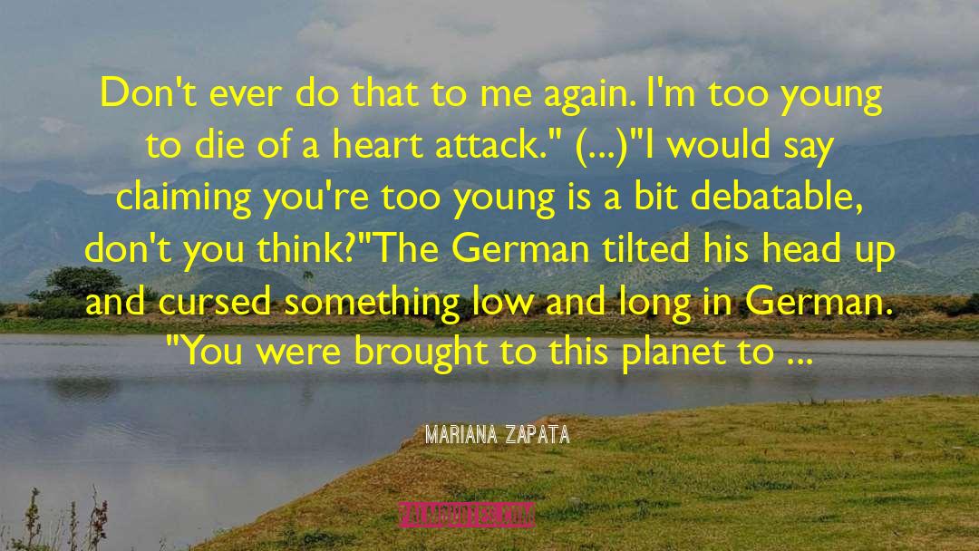 Accusing Heart quotes by Mariana Zapata