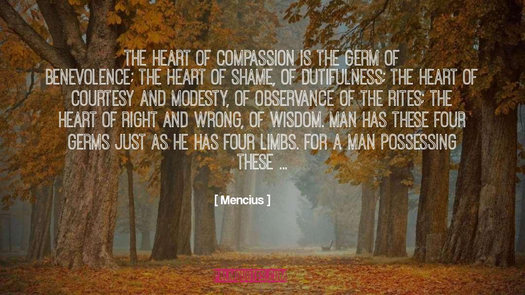 Accusing Heart quotes by Mencius