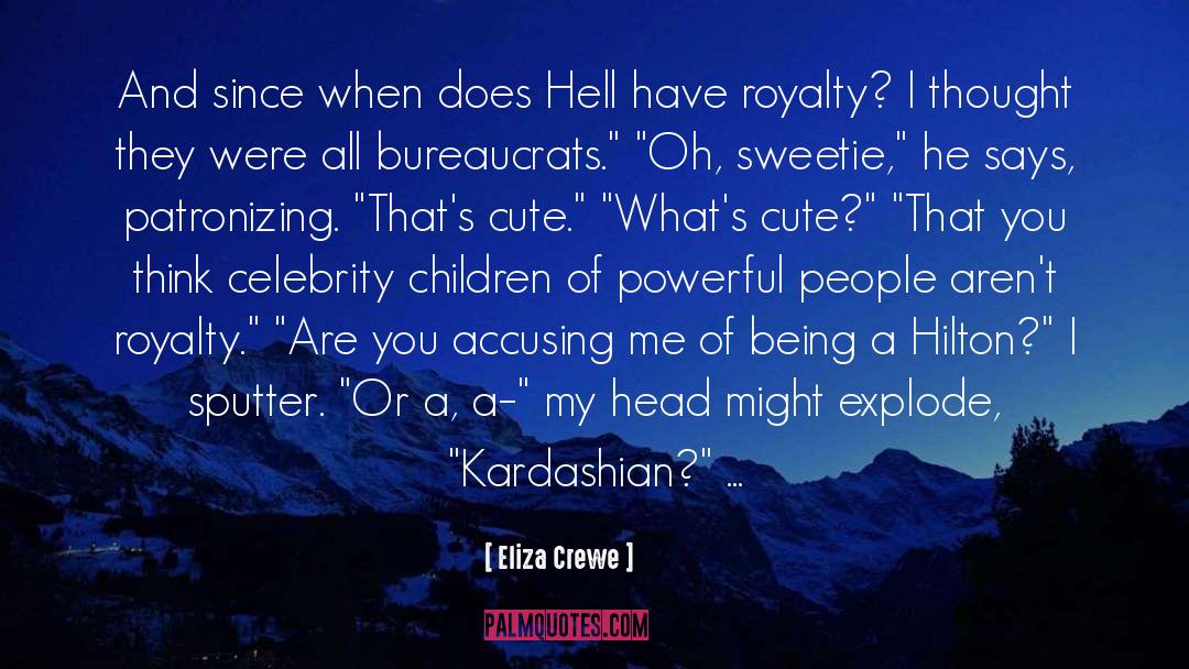Accusing quotes by Eliza Crewe