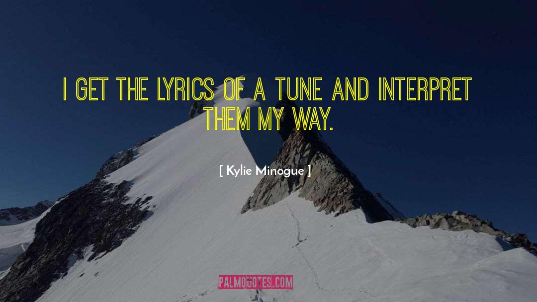 Acdc Lyrics quotes by Kylie Minogue