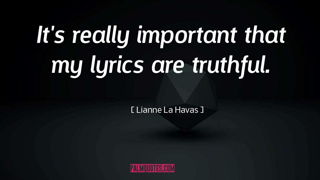 Acdc Lyrics quotes by Lianne La Havas