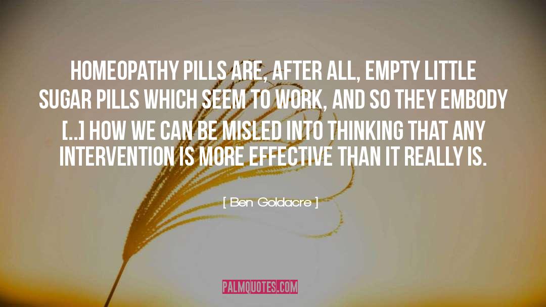 Achena Homeopathy quotes by Ben Goldacre