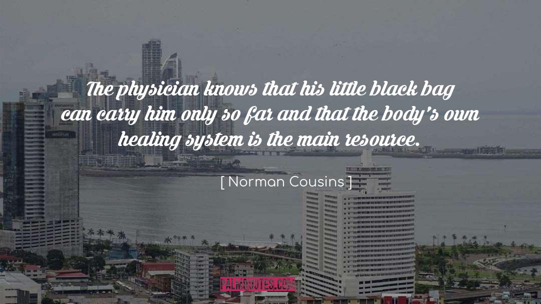 Achena Homeopathy quotes by Norman Cousins