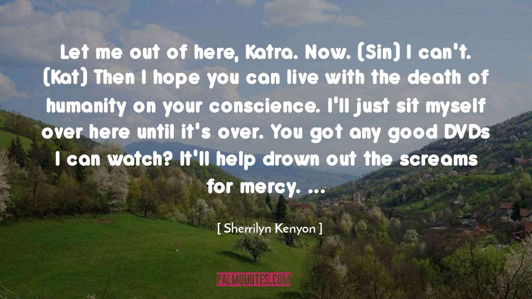 Acheron Kat quotes by Sherrilyn Kenyon