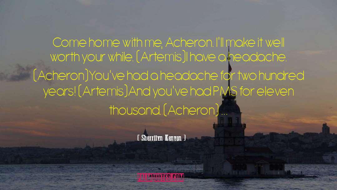 Acheron Kat quotes by Sherrilyn Kenyon