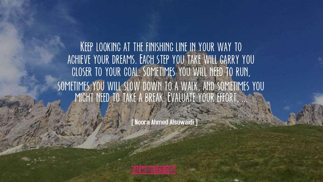 Achieve Your Dreams quotes by Noora Ahmed Alsuwaidi