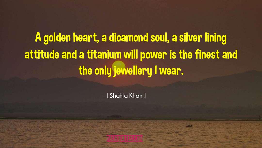 Achievement And Attitude quotes by Shahla Khan