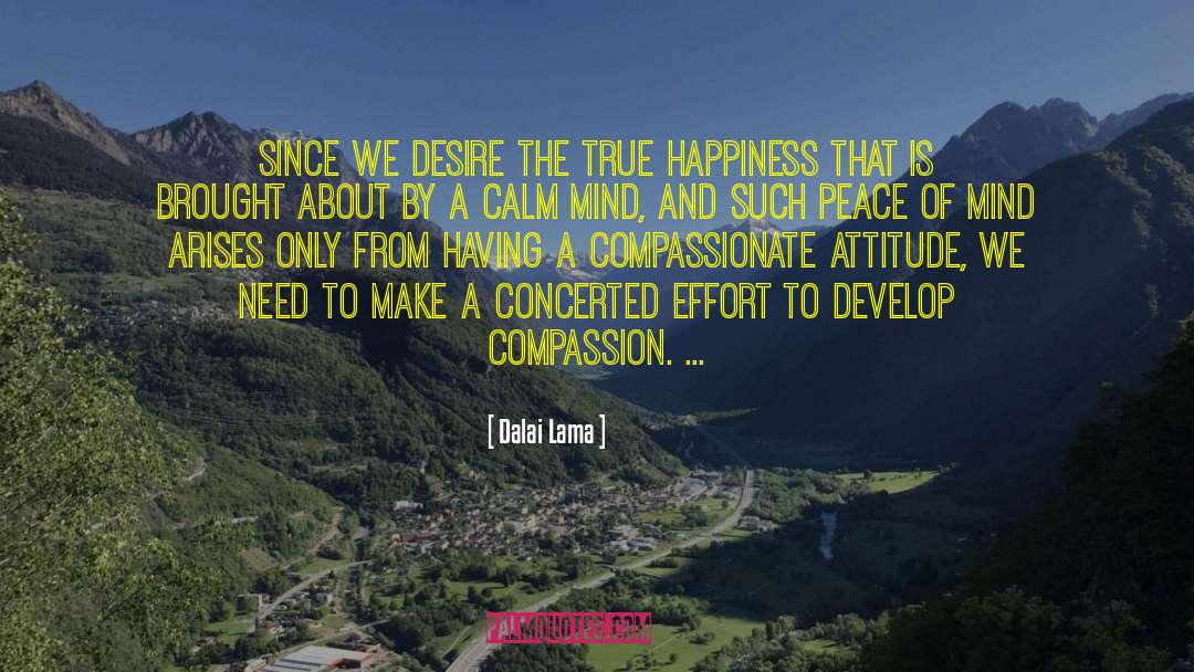 Achievement And Attitude quotes by Dalai Lama