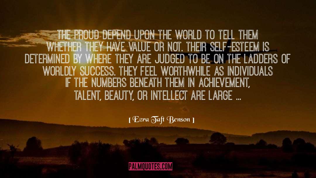 Achievement quotes by Ezra Taft Benson