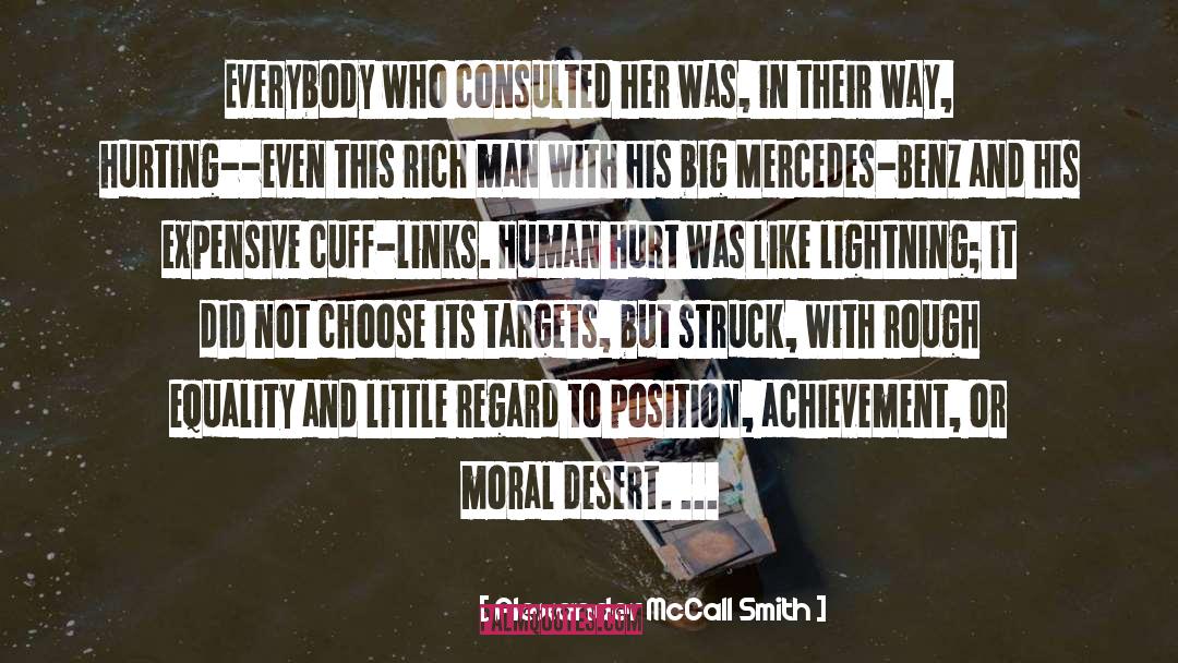 Achievement quotes by Alexander McCall Smith