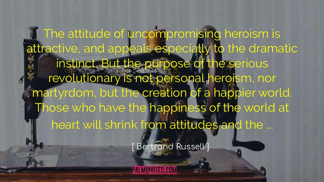 Achievements And Attitude quotes by Bertrand Russell