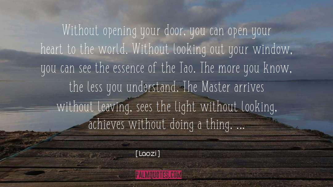 Achieves quotes by Laozi