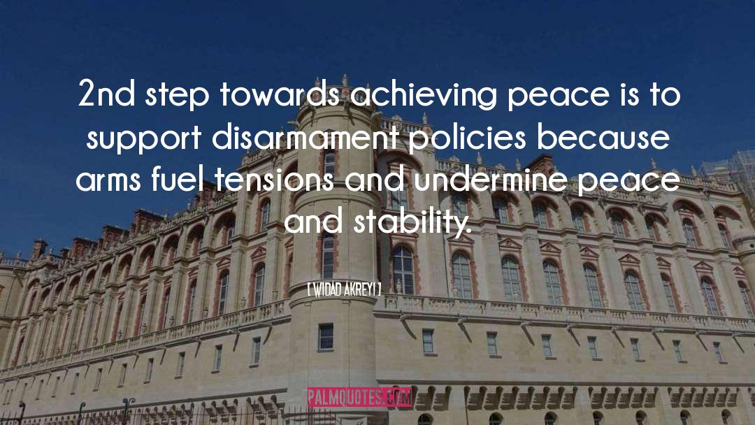 Achieving Peace quotes by Widad Akreyi