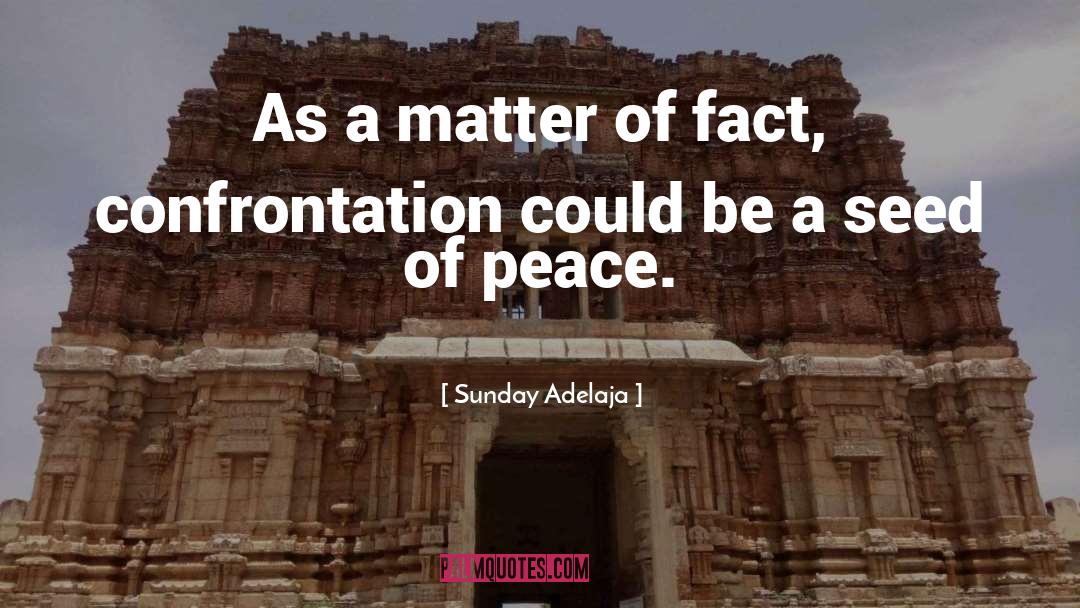 Achieving Peace quotes by Sunday Adelaja