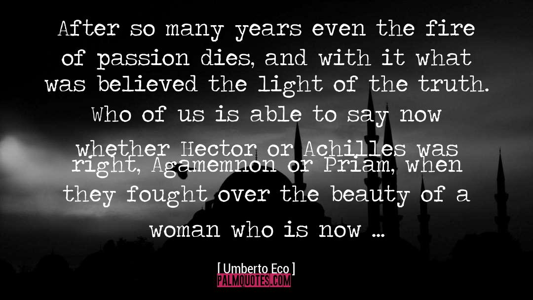 Achilles quotes by Umberto Eco