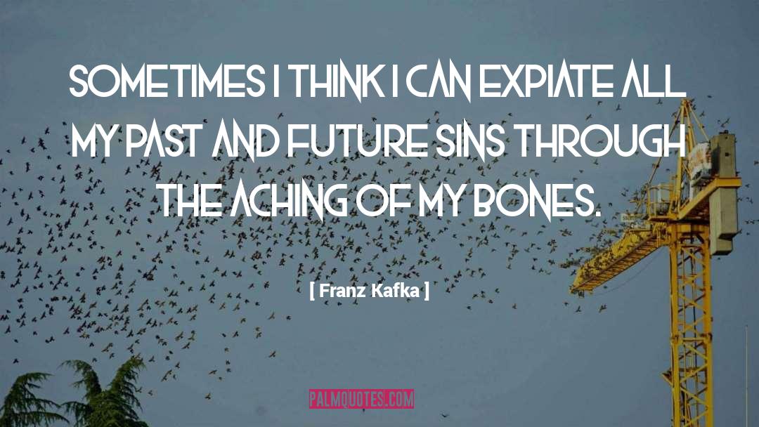 Aching quotes by Franz Kafka