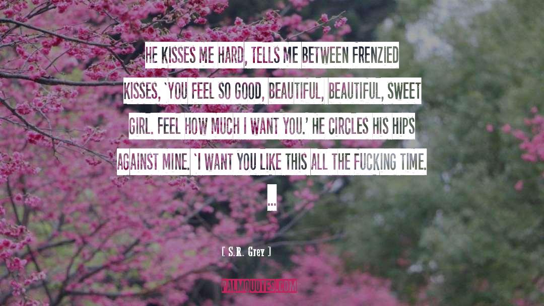 Achingly Sweet Kisses quotes by S.R. Grey