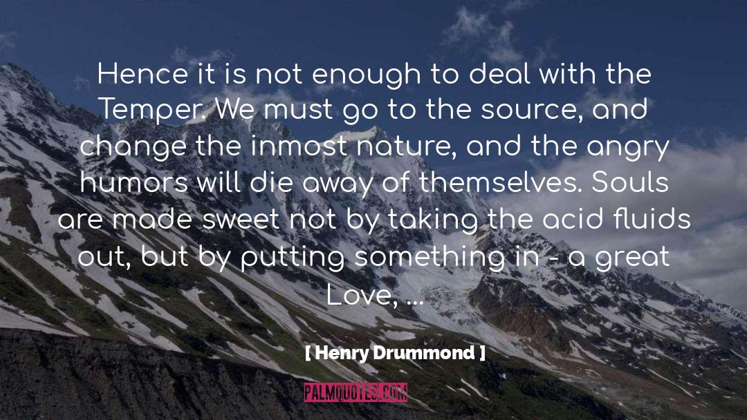 Acid quotes by Henry Drummond