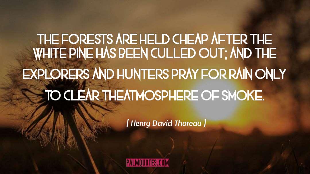 Acid Rain quotes by Henry David Thoreau