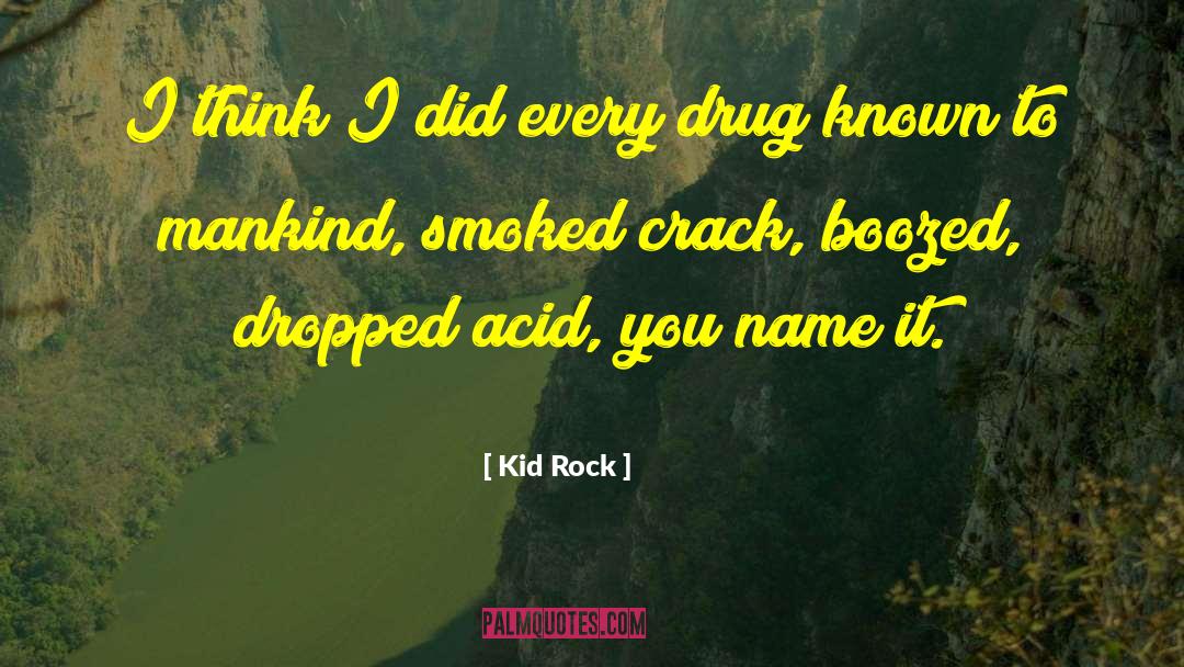 Acid Trip Lizard quotes by Kid Rock